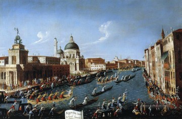 Canaletto Werke - die Frau s Regaton großen Kanal Canaletto